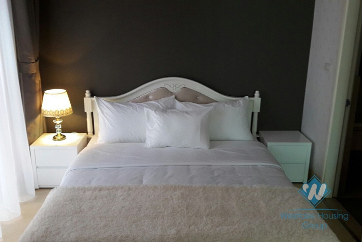 Superior lake view 2 bedrooms apartment for rent in Golden Westlake , Ba Dinh district